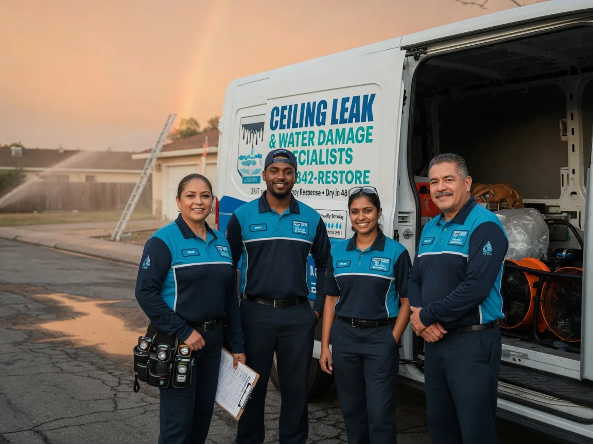 Ceiling Leak Cleanup company in Dilworth, MN