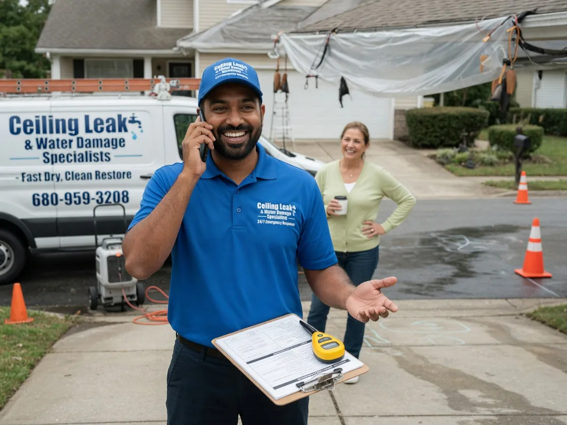 Ceiling Leak Cleanup Dilworth, MN FAQs